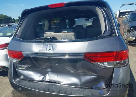 2015 Honda Odyssey Ex-L from USA, damaged, VIN 5FNRL5H6XFB011604